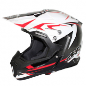 HELMET CROSS MT SYNCHRONY STEEL BLACK/WHITE/RED S