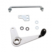 PEDALE LANCEUR/CIRETTE CYCLO POUR PEUGEOT 103 MVL-SP/MBK 51 ACIER CHROME -SELECTION P2R- 3700948150450