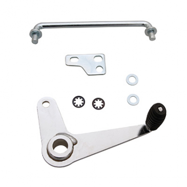 RELAUNCH PEDAL FOR MOPED PEUGEOT 103 MVL-SP/MBK 51 - STEEL - CHROME -SELECTION P2R-