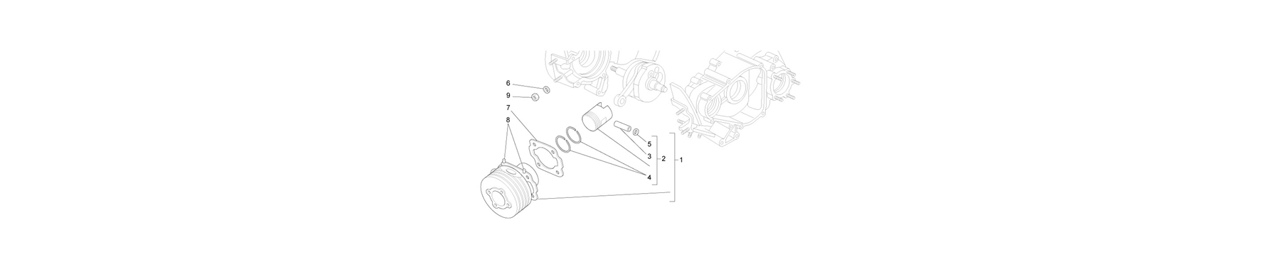 01.07 - Groupe cylindre-piston-axe