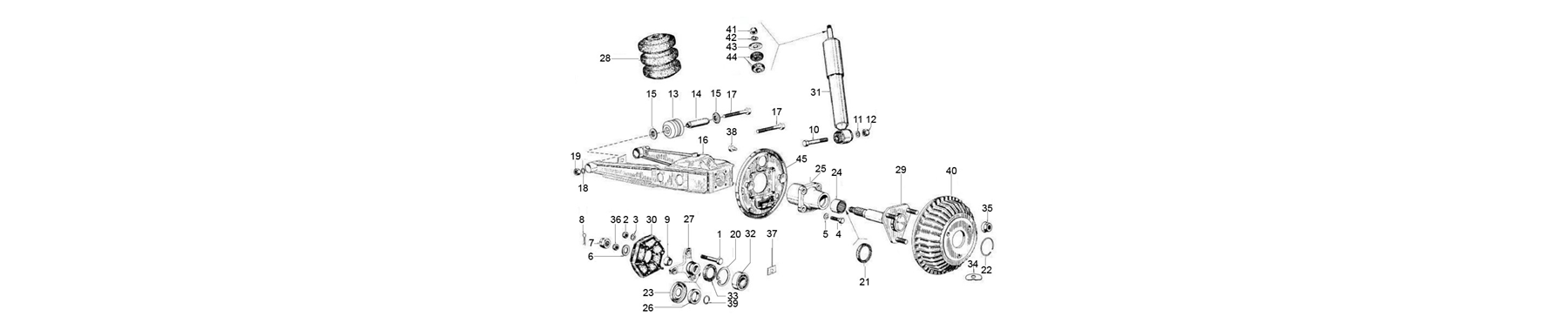 04.05 - suspension arriere - amortisseur/s