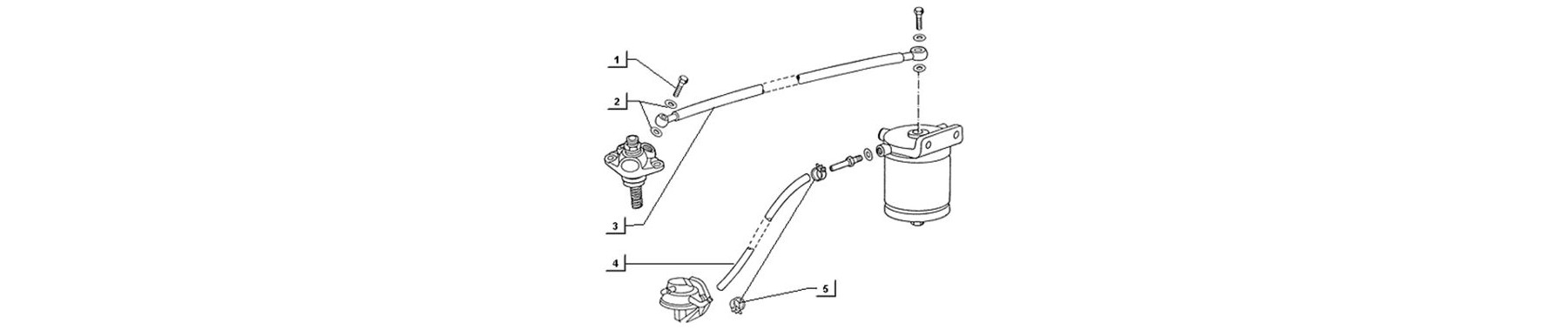 T70 - tuyau du filtre-pompe à injection-tuyau de pompe a/c-filtre