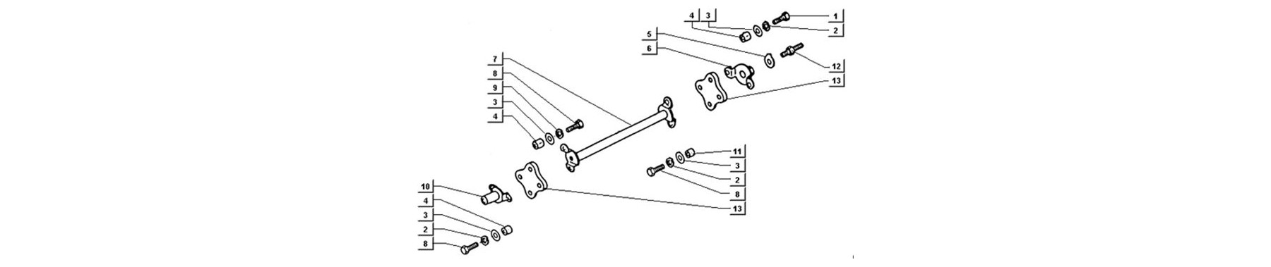 T135 - arbre de transmission