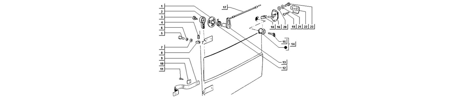 T57 - serrure portes