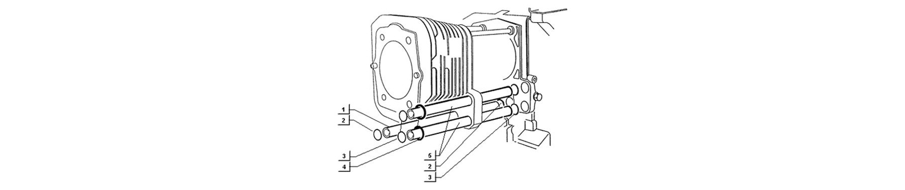 T7 - tubes aspiration-refoulement-vidange huile