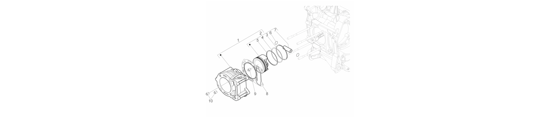 01.07 - groupe cylindre-piston-axe