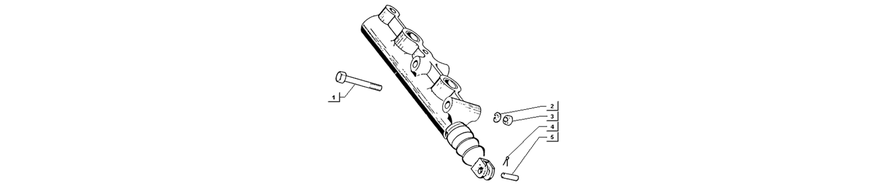 T96 - fixation maitre cylindre volant