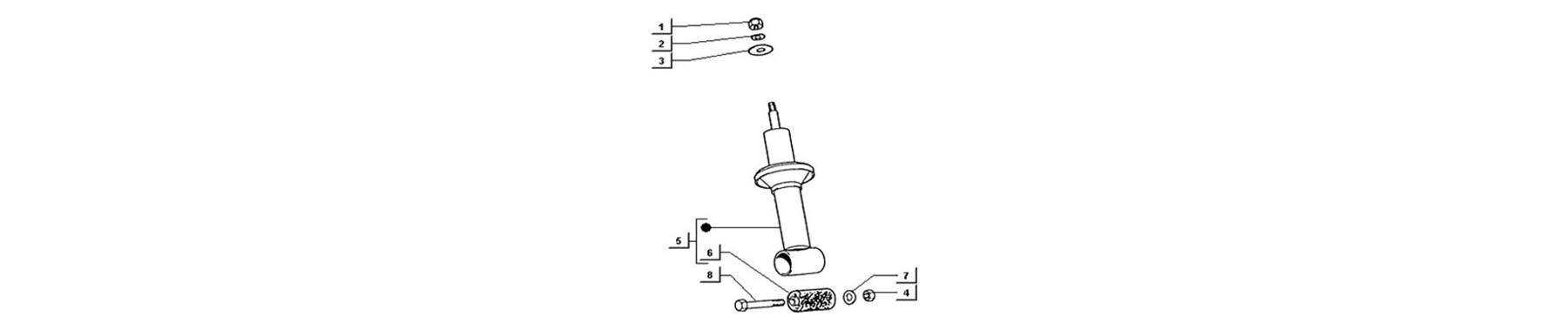 T85 - amortisseur ar 