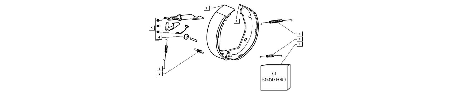 T87 - machoires frein ar 