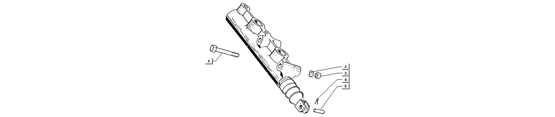 T96 - fixation maitre cylindre volant